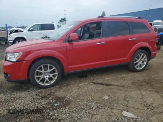 2013 Dodge Journey Crew with VIN 3C4PDCDG3DT597245, listed as a Copart auction lot 64098275 with 172,680 mi miles and Clean title. Bid and sale history available at DreamBid. Image 1.