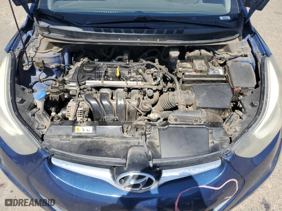 2016 Hyundai Elantra SE with VIN 5NPDH4AE4GH663371, listed as a Copart auction lot 52002665 with 181,205 mi miles and Salvage Title. Bid and sale history available at carsss.com. Image 11.