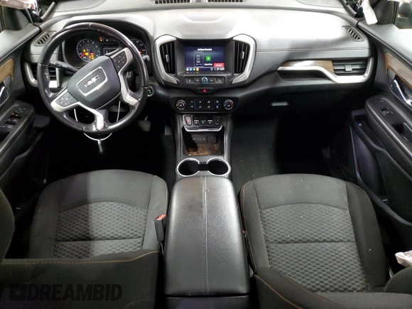 2018 GMC Terrain SLE with VIN 3GKALMEX2JL319899, listed as a Copart auction lot 44571145 with 58,698 mi miles and Salvage Title. Bid and sale history available at carsss.com. Image 8.