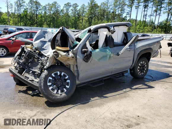 2022 Nissan Frontier SV with VIN 1N6ED1EJ5NN606807, listed as a Copart auction lot 53356235 with Not provided miles and Non repairable. Bid and sale history available at DreamBid. Image 1.