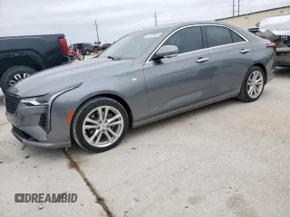 2021 Cadillac CT4 Luxury z VIN 1G6DJ5RK3M0112719, wystawiony jako Copart lot #51772445 z przebiegiem 68 927 mil mil oraz Czysty tytuł • Clean title. Historia ofert i sprzedaży dostępna na DreamBid. Obrazek 1.