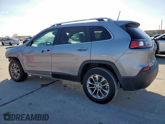 2021 Jeep Cherokee Latitude Lux with VIN 1C4PJLMX1MD113491, listed as a Copart auction lot 46997545 with 54,398 mi miles and Salvage Title. Bid and sale history available at carsss.com. Image 2.