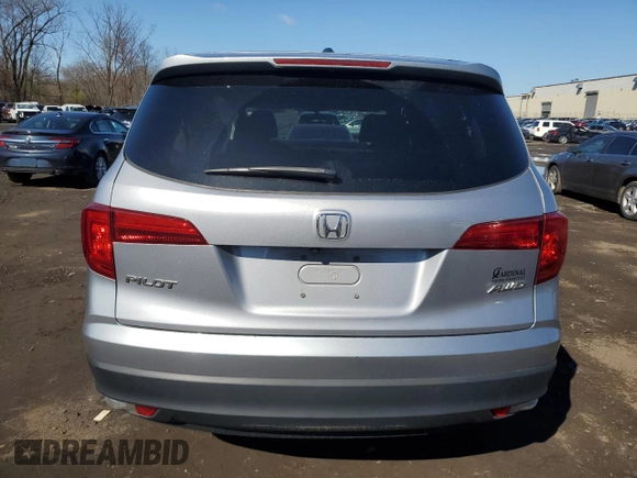 2017 Honda Pilot EX-L with VIN 5FNYF6H54HB103603, listed as a Copart auction lot 52052785 with 117,742 mi miles and Salvage Title. Bid and sale history available at DreamBid. Image 6.
