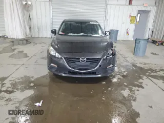 2015 Mazda 3 i SV with VIN JM1BM1T76F1244654, listed as a Copart auction lot 86421194 with 90,830 mi miles and Salvage Title. Bid and sale history available at DreamBid. Image 5.