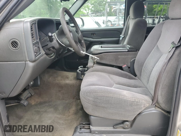 2007 Chevrolet Silverado 1500 LS with VIN 2GCEC13V871156523, listed as a Copart auction lot 53864385 with 385,053 mi miles and Salvage Title. Bid and sale history available at DreamBid. Image 7.
