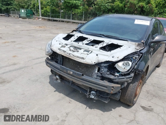 2013 Hyundai Elantra GLS with VIN KMHDH4AE8DU569216, listed as a IAAI auction lot 42296591 with 151,168 mi miles and . Bid and sale history available at DreamBid. Image 6.
