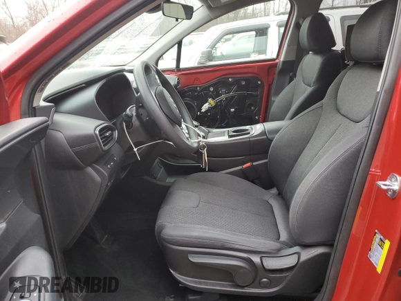 2022 Hyundai Santa Fe SE with VIN 5NMS1DAJ8NH381222, listed as a Copart auction lot 40746494 with 28,648 mi miles and . Bid and sale history available at DreamBid. Image 7.