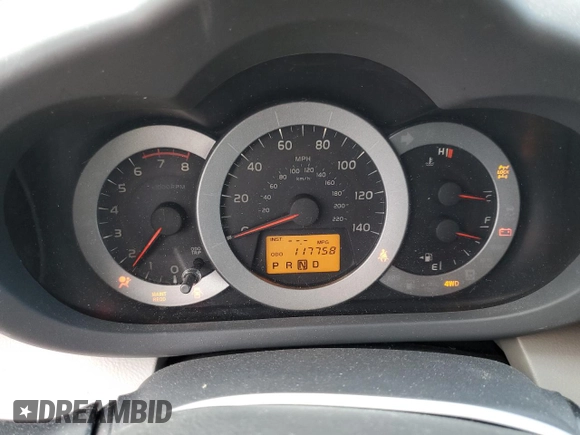 2012 Toyota RAV4 with VIN 2T3BF4DV7CW259394, listed as a Copart auction lot 54091905 with 117,758 mi miles and Salvage Title. Bid and sale history available at carsss.com. Image 9.