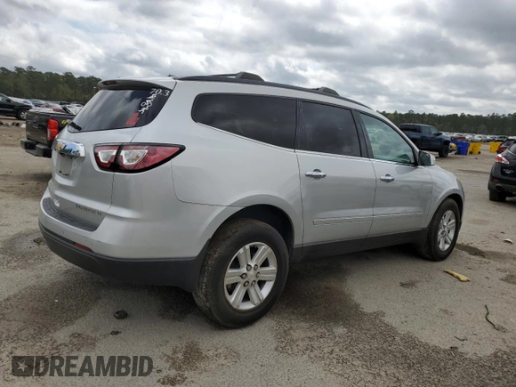 2014 Chevrolet Traverse LT with VIN 1GNKRGKD6EJ205497, listed as a Copart auction lot 50943275 with 198,536 mi miles and Salvage Title. Bid and sale history available at carsss.com. Image 3.