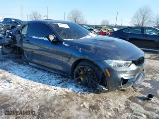 2016 BMW M4 with VIN WBS3R9C51GK335757, listed as a IAAI auction lot 41415640 with 45,000 mi miles. Bid and sale history available at carsss.com. Image 1.