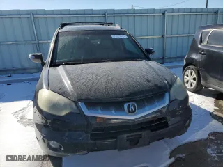 2009 Acura RDX Tech Pkg with VIN 5J8TB18599A000066, listed as a Copart auction lot 43187595 with 194,941 mi miles and Salvage Title. Bid and sale history available at carsss.com. Image 5.