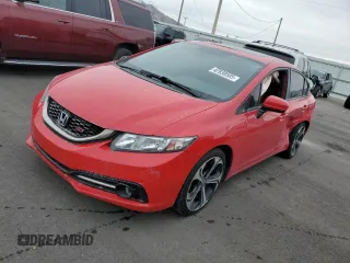 2015 Honda Civic Sedan Si with VIN 2HGFB6E5XFH702960, listed as a Copart auction lot 42838505 with 125,103 mi miles and Salvage Title. Bid and sale history available at carsss.com. Image 1.