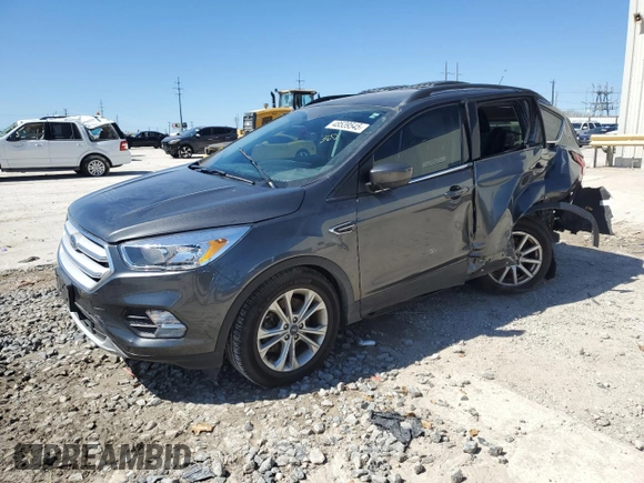 2018 Ford Escape SE with VIN 1FMCU9GD8JUD58290, listed as a Copart auction lot 48539545 with 78,815 mi miles and Salvage Title. Bid and sale history available at carsss.com. Image 1.