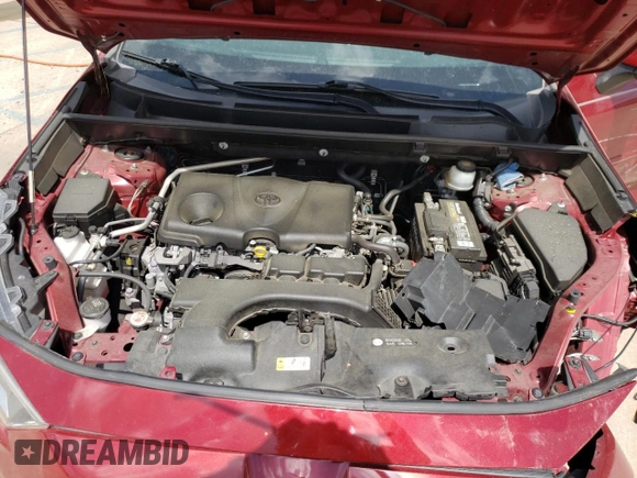 2019 Toyota RAV4 XLE with VIN JTMW1RFV0KD504459, listed as a Copart auction lot 51815305 with 129,826 mi miles and Clean Title. Bid and sale history available at carsss.com. Image 11.