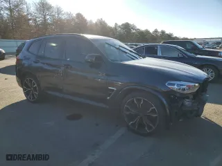 2020 BMW X3 M Competition with VIN 5YMTS0C0XL9B50209, listed as a Copart auction lot 41265124 with 44,516 mi miles. Bid and sale history available at carsss.com. Image 4.