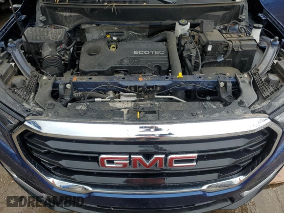 2022 GMC Terrain SLE with VIN 3GKALMEV8NL298044, listed as a Copart auction lot 60679945 with 68,814 mi miles and Salvage title. Bid and sale history available at DreamBid. Image 12.