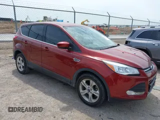 2014 Ford Escape SE with VIN 1FMCU0GX5EUA58458, listed as a IAAI auction lot 42057481 with 38,905 mi miles. Bid and sale history available at carsss.com. Image 1.