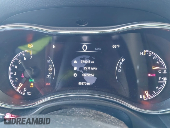 2020 Jeep Grand Cherokee Limited with VIN 1C4RJEBG7LC279588, listed as a IAAI auction lot 40684288 with 55,370 mi miles and . Bid and sale history available at DreamBid. Image 7.