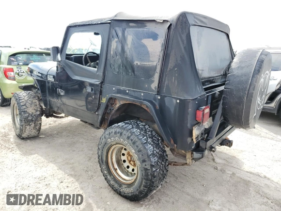 1993 Jeep Wrangler "S" with VIN 1J4FY19P6PP250248, listed as a Copart auction lot 74996514 with 110,656 mi miles and Non Repairable. Bid and sale history available at carsss.com. Image 2.