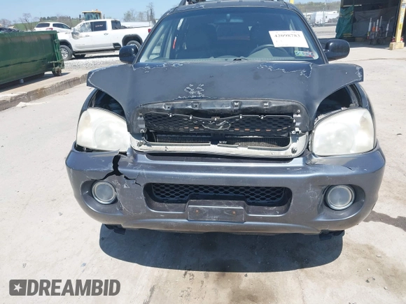 2002 Hyundai Santa Fe GLS z VIN KM8SC73D42U281993, wystawiony jako IAAI lot #42098783 z przebiegiem 256 094 mil mil oraz . Historia ofert i sprzedaży dostępna na DreamBid. Obrazek 6.