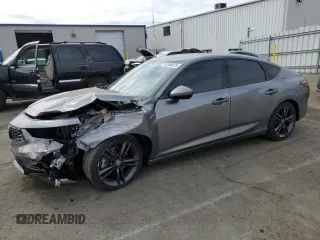 2024 Acura Integra w/A-Spec Package z VIN 19UDE4H33RA002374, wystawiony jako Copart lot #53368875 z przebiegiem 22 073 mil mil oraz Szkoda całkowita • Salvage title. Historia ofert i sprzedaży dostępna na DreamBid. Obrazek 1.