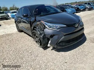 2021 Toyota C-HR LE with VIN JTNKHMBX1M1128908, listed as a Copart auction lot 48899305 with 42,842 mi miles and Salvage Title. Bid and sale history available at carsss.com. Image 10.