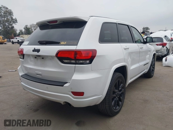 2017 Jeep Grand Cherokee Laredo with VIN 1C4RJEAG9HC805132, listed as a IAAI auction lot 42034175 with 120,949 mi miles and . Bid and sale history available at DreamBid. Image 4.