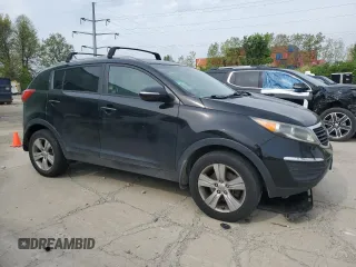 2013 Kia Sportage LX with VIN KNDPB3A25D7448371, listed as a Copart auction lot 53491005 with 187,407 mi miles and Clean title. Bid and sale history available at DreamBid. Image 4.