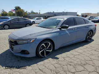 2022 Honda Accord Sport with VIN 1HGCV3F24NA035782, listed as a Copart auction lot 63558585 with 20,117 mi miles and Clean title. Bid and sale history available at DreamBid. Image 1.