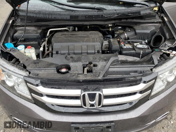 2017 Honda Odyssey Touring с VIN 5FNRL5H99HB013695, выставлен на аукционе Copart как лот 77975504 с пробегом 73 755 миль миль и Списание • Salvage title. История ставок и продаж доступна на DreamBid. Изображение 13.
