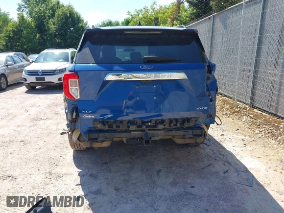 2022 Ford Explorer XLT z VIN 1FMSK8DH2NGA93566, wystawiony jako IAAI lot #42787118 z przebiegiem 55 153 mil mil oraz . Historia ofert i sprzedaży dostępna na DreamBid. Obrazek 6.