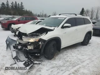 2016 Toyota Highlander with VIN 5TDJCRFH0GS014372, listed as a Copart auction lot 43584305 with 247,841 mi miles and Salvage title. Bid and sale history available at DreamBid. Image 1.
