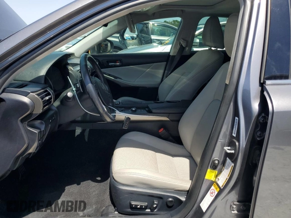 2015 Lexus IS 350 with VIN JTHBE1D22F5018828, listed as a Copart auction lot 57232955 with 139,766 mi miles and Salvage title. Bid and sale history available at DreamBid. Image 7.