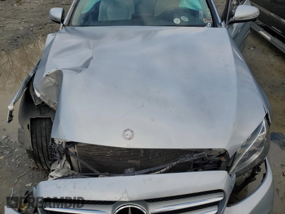 2016 Mercedes-Benz C 300 Luxury with VIN 55SWF4KB8GU147580, listed as a Copart auction lot 87347924 with Not Provided miles and Salvage Title. Bid and sale history available at DreamBid. Image 12.