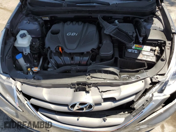 2012 Hyundai Sonata GLS with VIN 5NPEB4AC2CH496734, listed as a Copart auction lot 53071005 with 86,299 mi miles and Salvage Title. Bid and sale history available at carsss.com. Image 12.