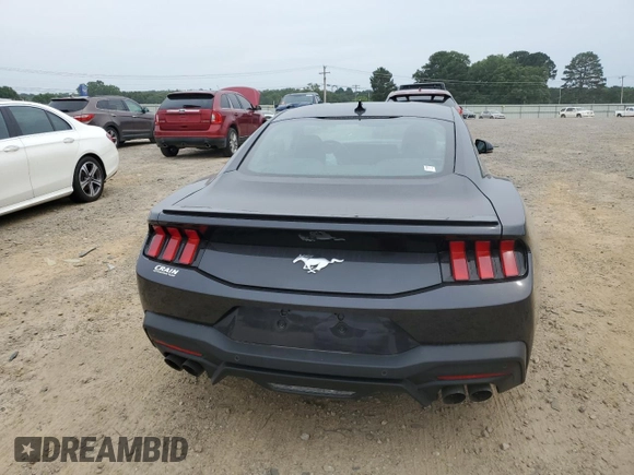 2024 Ford Mustang EcoBoost with VIN 1FA6P8TH3R5114246, listed as a Copart auction lot 60058575 with 12,093 mi miles and Salvage title. Bid and sale history available at DreamBid. Image 6.