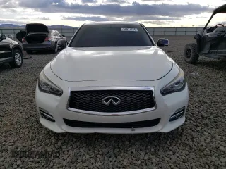 2015 Infiniti Q50 with VIN JN1BV7ARXFM423317, listed as a Copart auction lot 50971755 with 94,930 mi miles and Salvage Title. Bid and sale history available at carsss.com. Image 5.