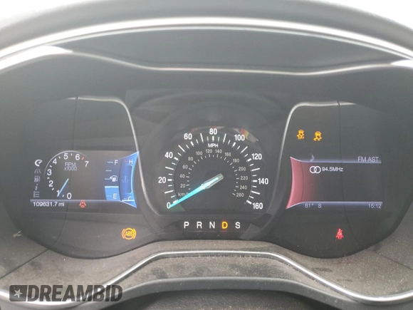 2013 Ford Fusion SE with VIN 3FA6P0H70DR277363, listed as a Copart auction lot 63385115 with 109,631 mi miles and Clean title. Bid and sale history available at DreamBid. Image 9.