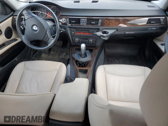 2011 BMW 3 Series 335i xDrive with VIN WBAPL5C58BA920866, listed as a Copart auction lot 52519045 with 111,106 mi miles and Salvage title. Bid and sale history available at DreamBid. Image 8.