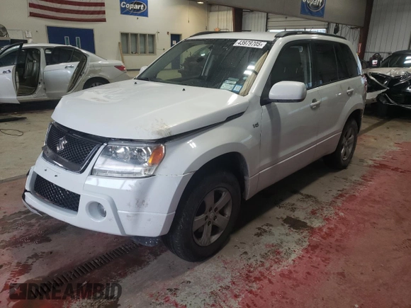 2006 Suzuki Grand Vitara Premium z VIN JS3TD943164101223, wystawiony jako Copart lot #43979705 z przebiegiem 147 813 mil mil oraz Czysty tytuł • Clean title. Historia ofert i sprzedaży dostępna na DreamBid. Obrazek 1.