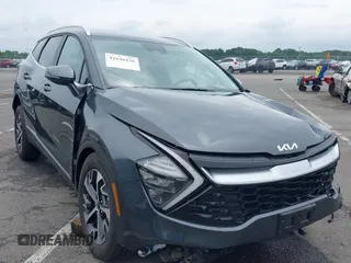 2023 Kia Sportage EX with VIN KNDPVCAG1P7110909, listed as a IAAI auction lot 42646436 with 16,304 mi miles and . Bid and sale history available at DreamBid. Image 1.