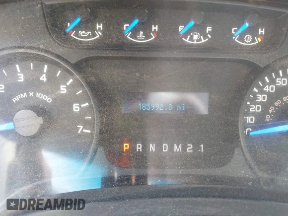 2013 Ford F-150 XL with VIN 1FTFX1CF5DFE02000, listed as a IAAI auction lot 41864702 with 185,992 mi miles. Bid and sale history available at carsss.com. Image 14.
