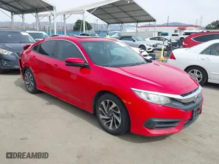 2016 Honda Civic Sedan EX with VIN 2HGFC2F79GH536888, listed as a IAAI auction lot 41642897 with 164,459 mi miles. Bid and sale history available at carsss.com. Image 1.