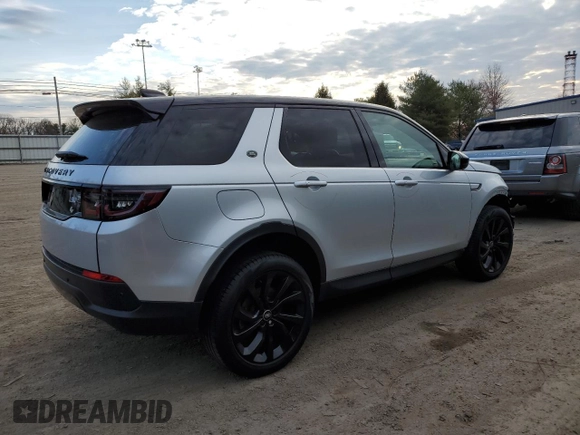 2022 Land Rover Discovery Sport SE with VIN SALCP2FX4NH908753, listed as a Copart auction lot 51095945 with 58,867 mi miles and Salvage Title. Bid and sale history available at DreamBid. Image 3.