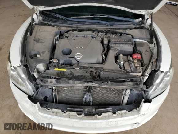 2014 Nissan Maxima SV with VIN 1N4AA5AP5EC906876, listed as a Copart auction lot 56054725 with 89,385 mi miles and Salvage title. Bid and sale history available at DreamBid. Image 11.