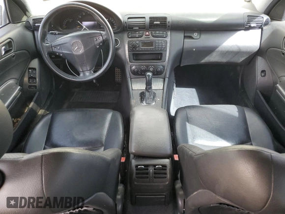 2004 Mercedes-Benz C 230 Kompressor with VIN WDBRF40J94A600164, listed as a Copart auction lot 49136345 with Not Provided miles and Salvage Title. Bid and sale history available at DreamBid. Image 8.