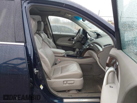 2011 Acura MDX Tech Pkg with VIN 2HNYD2H62BH523444, listed as a IAAI auction lot 41734780 with 238,880 mi miles. Bid and sale history available at carsss.com. Image 5.