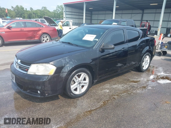 2013 Dodge Avenger SXT with VIN 1C3CDZCG1DN526424, listed as a IAAI auction lot 42379940 with 151,231 mi miles and . Bid and sale history available at DreamBid. Image 2.