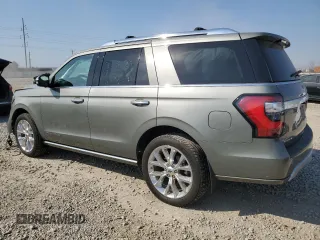 2019 Ford Expedition Platinum with VIN 1FMJU1MT5KEA79007, listed as a Copart auction lot 48873475 with 61,421 mi miles and Salvage Title. Bid and sale history available at carsss.com. Image 2.
