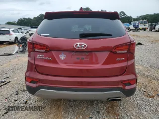 2017 Hyundai Santa Fe 2.4L with VIN 5XYZU3LB2HG399557, listed as a Copart auction lot 58777505 with 69,428 mi miles and Salvage title. Bid and sale history available at DreamBid. Image 6.